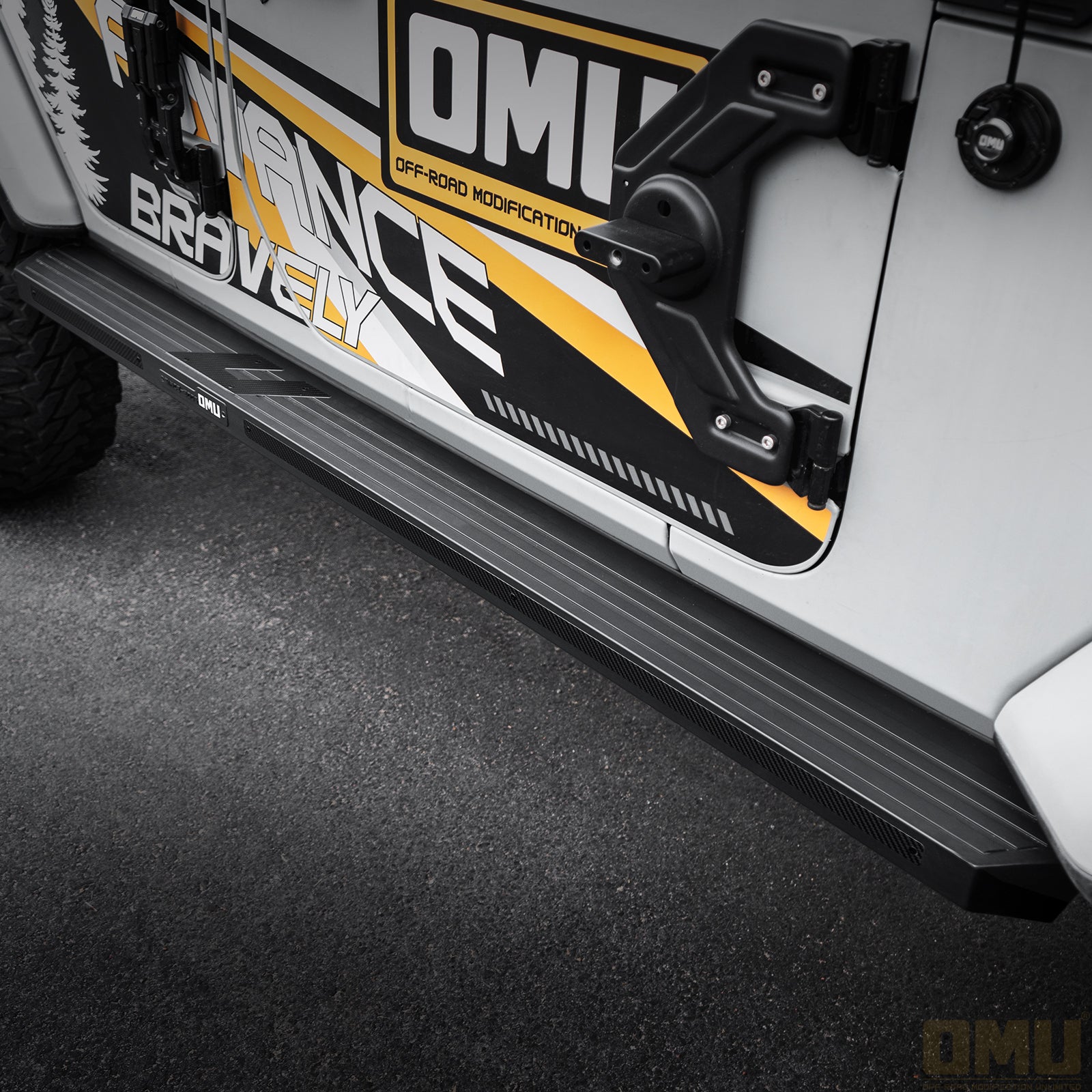 Maiker aluminium running board FJ Cruiser