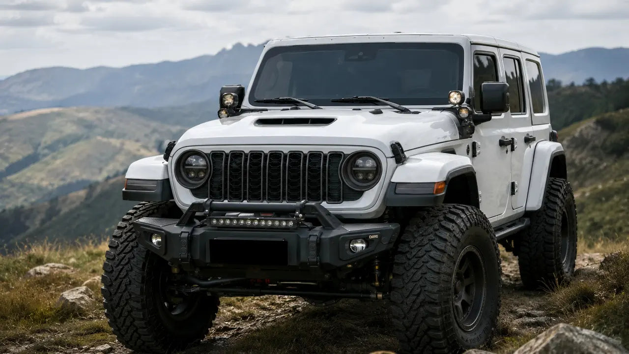Best A-Pillar Dual Light Mount for Jeep Wrangler JL & Gladiator JT
