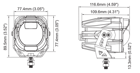 — Aluminum Alloy Light Housing — - image 4