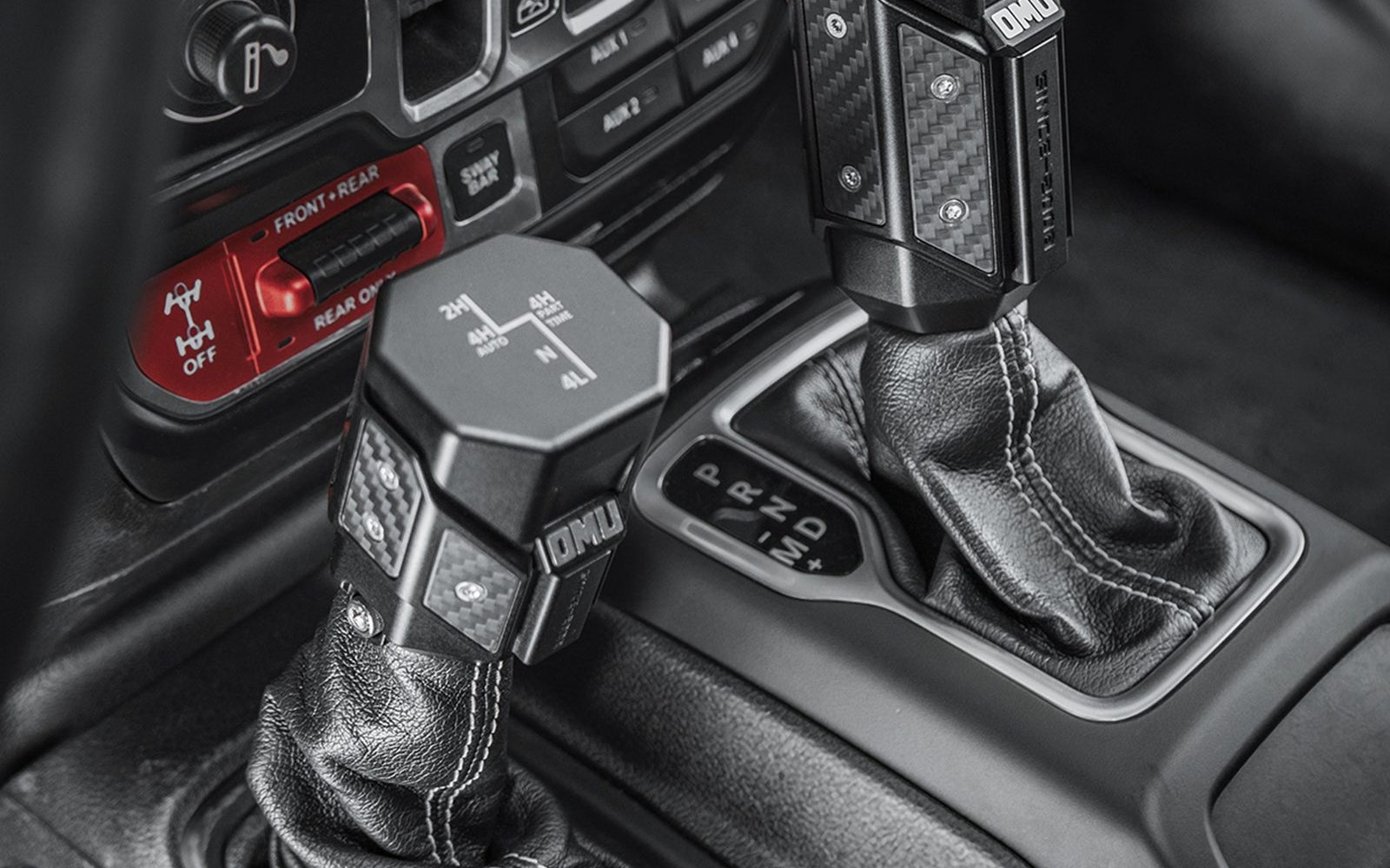 OMU Genesis Gear Shifter Knob For Jeep Wrangler JL/Gladiator JT