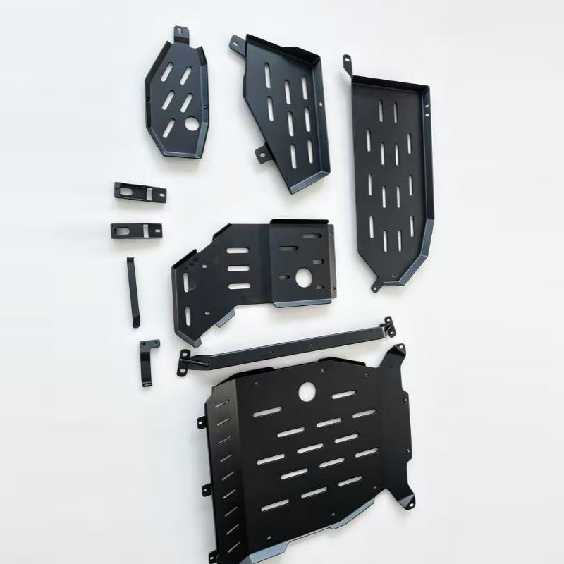 Aluminum Magnesium Alloy Skid Plate for Porsche Cayenne Engine Under Guard Off-Road Protection Plate