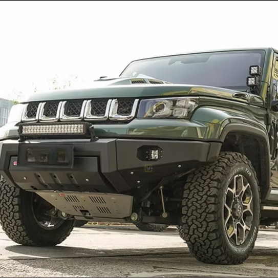 BJ40L PLUS Modified Chassis Armor Engine Under Skid Plate Full Bottom Protection 4WD Off Road Accessories