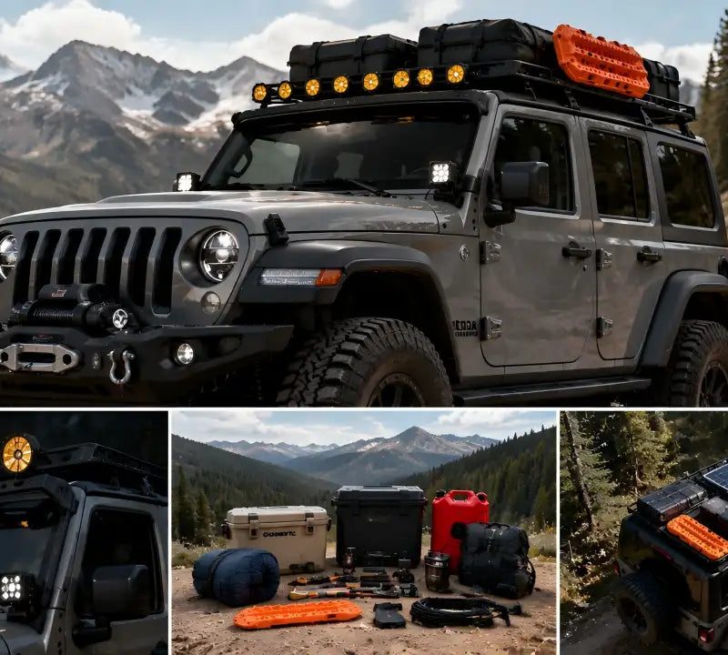 Best Jeep Roof Rack Accessories for Trail & Overland Travel