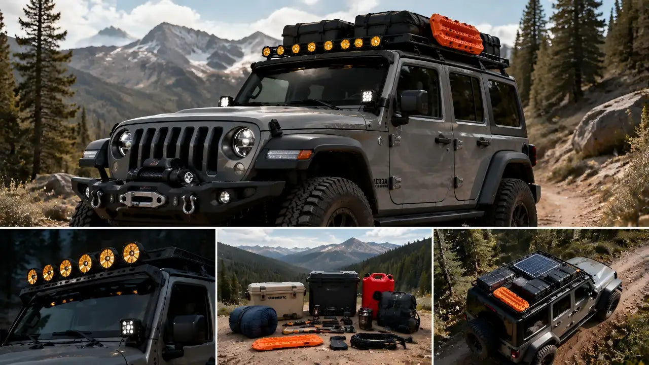 Best Jeep Roof Rack Accessories for Trail & Overland Travel