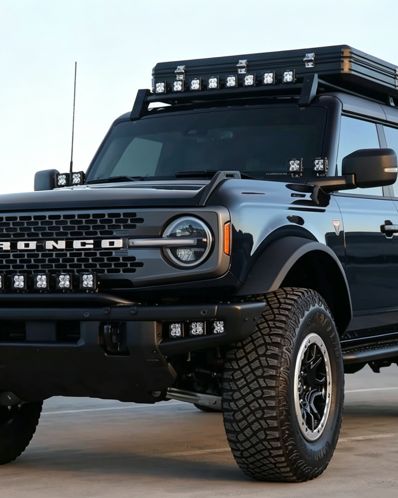 Origainal Type Front Bumper With U Bar For Ford Bronco Auto Accessories