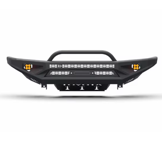 Car Front Bull bar for LC120 Explorer Front Bumper Outer Bumper Magnesium Aluminum Alloy 4mm Inner Bracket 5mm