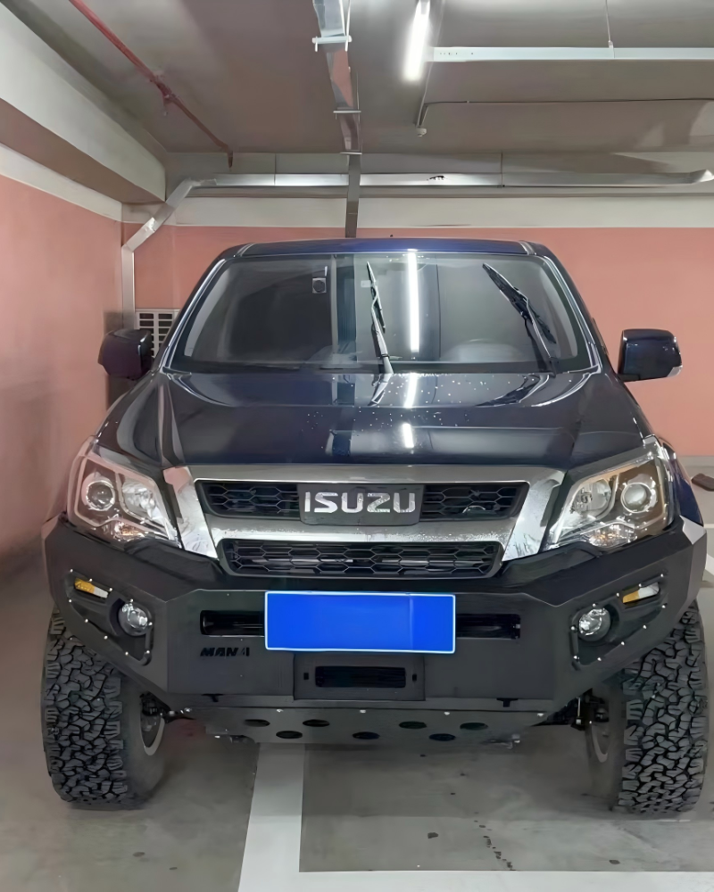 Carbon Steel Competitive Front Bumper Bull Bar Anti Collision Front Guard Non Destructive Bolt on for 2022 Isuzu Ruimai Pickup