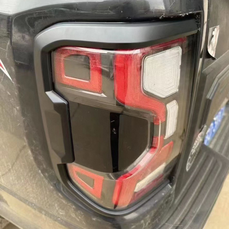 Dynamic Flow LED Tail Light ABS Housing Light Guide Strip Sequential Turn Signal Waterproof Dustproof 4000 Lm New Direct Bolt-On