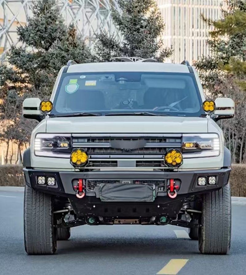 Fangchengbao Leopard 5 Special Steel A-Pillar Light Bracket Off-Road Spotlight Mount for BYD New