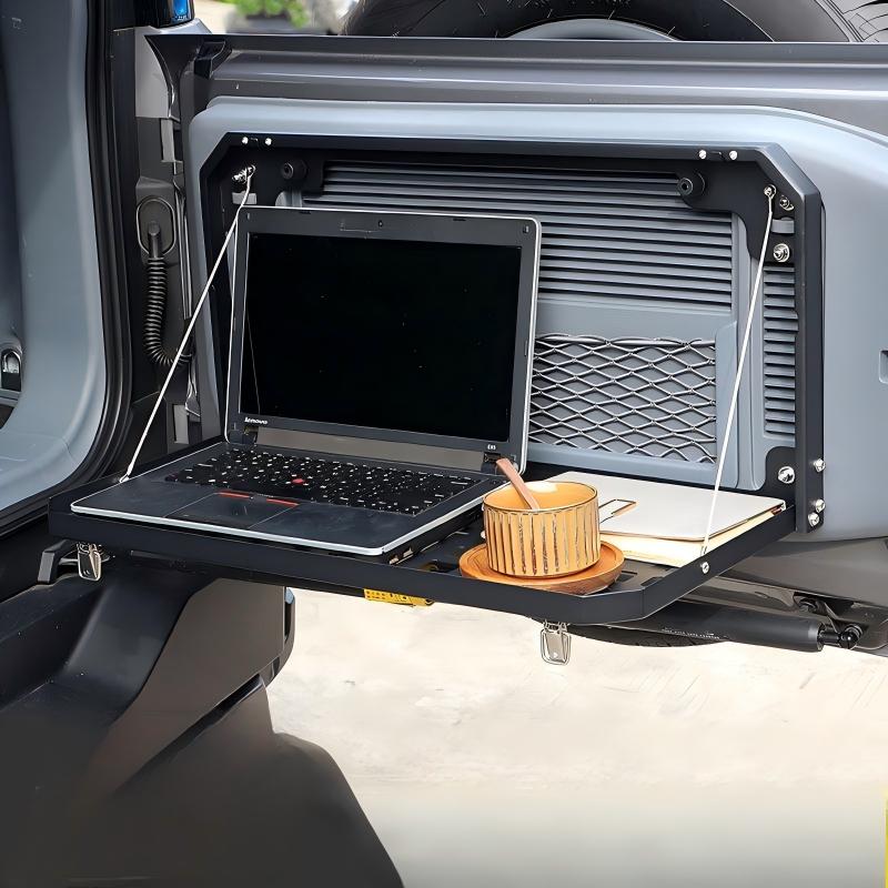 Foldable Tailgate Table for BAIC BJ40C 2024-2026, Trunk Cargo Organizer Rack, Off-road Camping Storage Accessory
