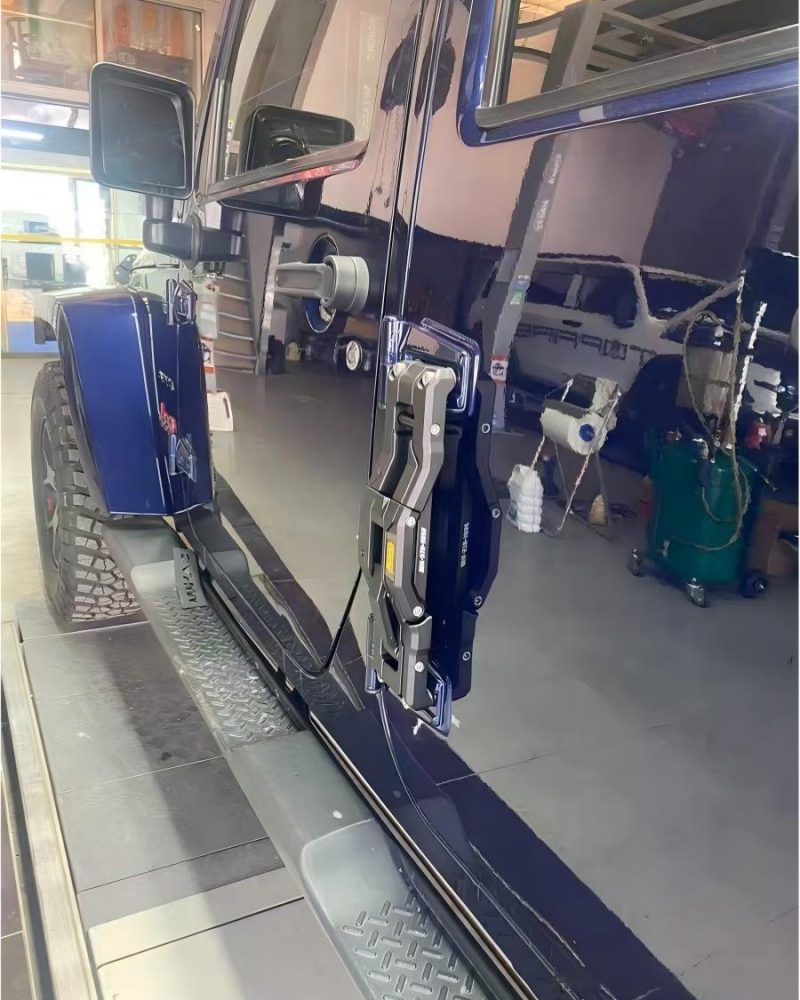 Folding Door Hinge Step Foot Peg 4X4 Offroad Auto Accessories for Wrangler JK JL Gladiator JT Heavy Duty Door Hinge Pedal