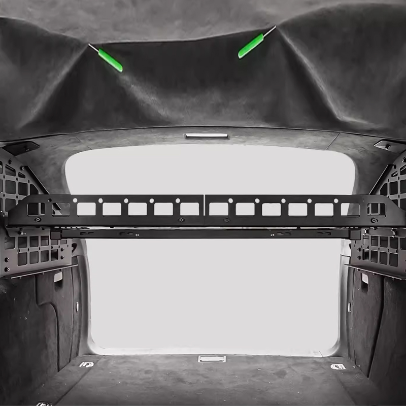 For 02-09 Cayenne, Old Model Trunk Aluminum Alloy Modification Rack, Vehicle Trunk Expansion Shelf