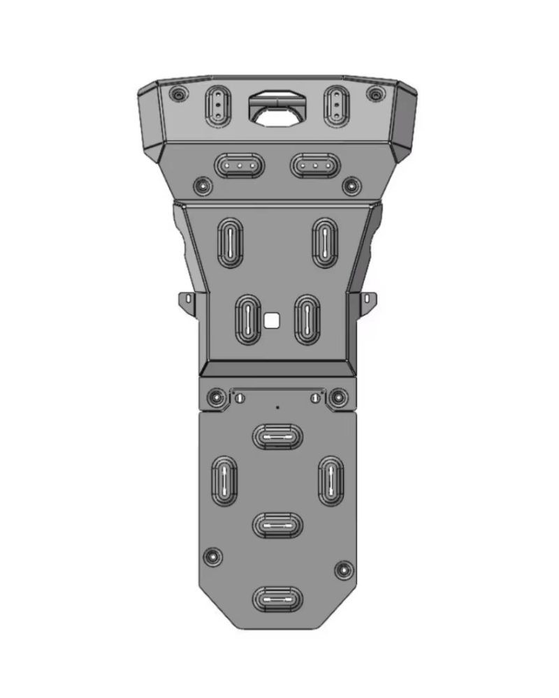 For 20-25 Defender 90/110/130 Full Coverage Chassis Guards and Rear Axle Differential Guards Universal for Petrol/Diesel Engines