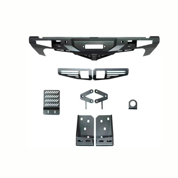 For 2025 Artillery 3.0 Bomber Winch Rear Guard Bar Artillery V6 Bumper Carbon Steel Material No Light Included