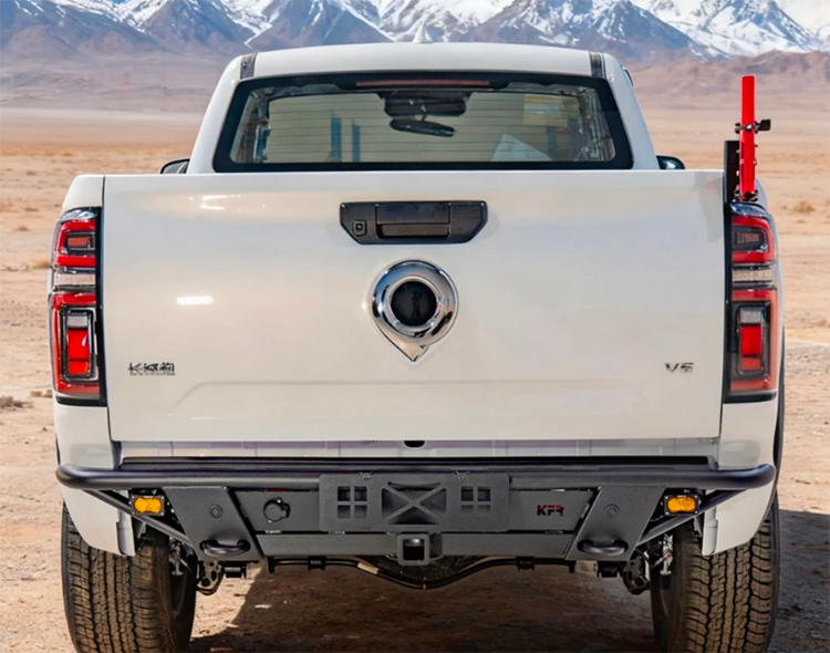For 2025 Artillery 3.0 Sand Dune Rear Bumper Rear Guard Bar Artillery V6 Rear Bumper Carbon Steel Material