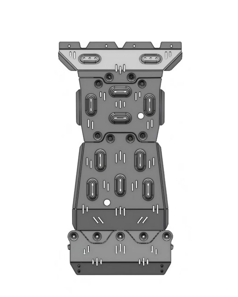 Full Coverage Chassis Guard Plate for 2024-2025 New BJ40 (Gasoline/Diesel), All-New Frameless Door Model