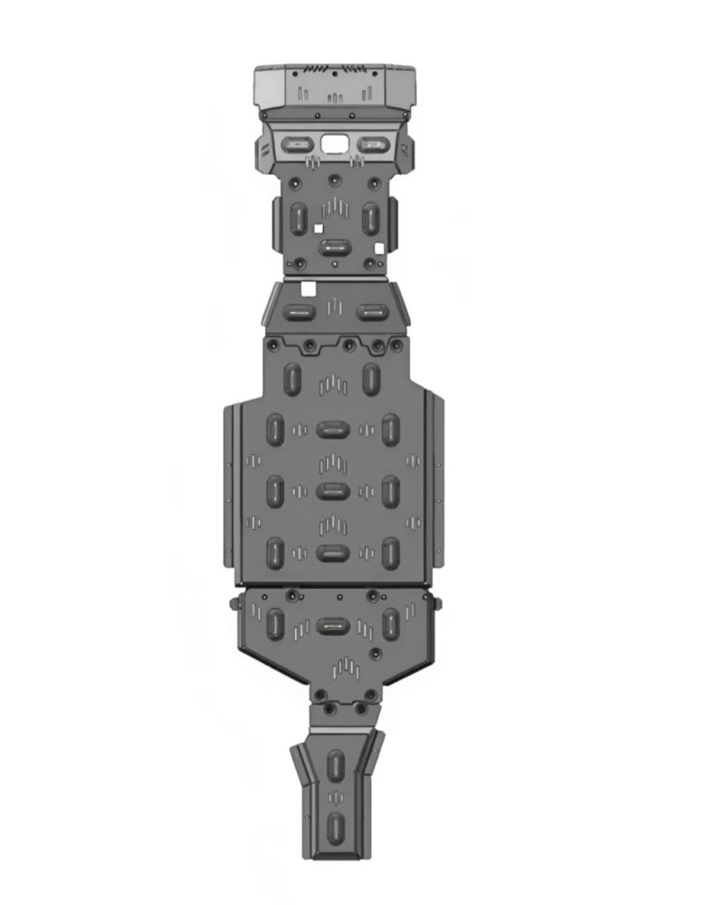Full Coverage Universal Aluminum-Magnesium Alloy Chassis Guard for 23-24 Fangchengbao Leopard 5 Type-A
