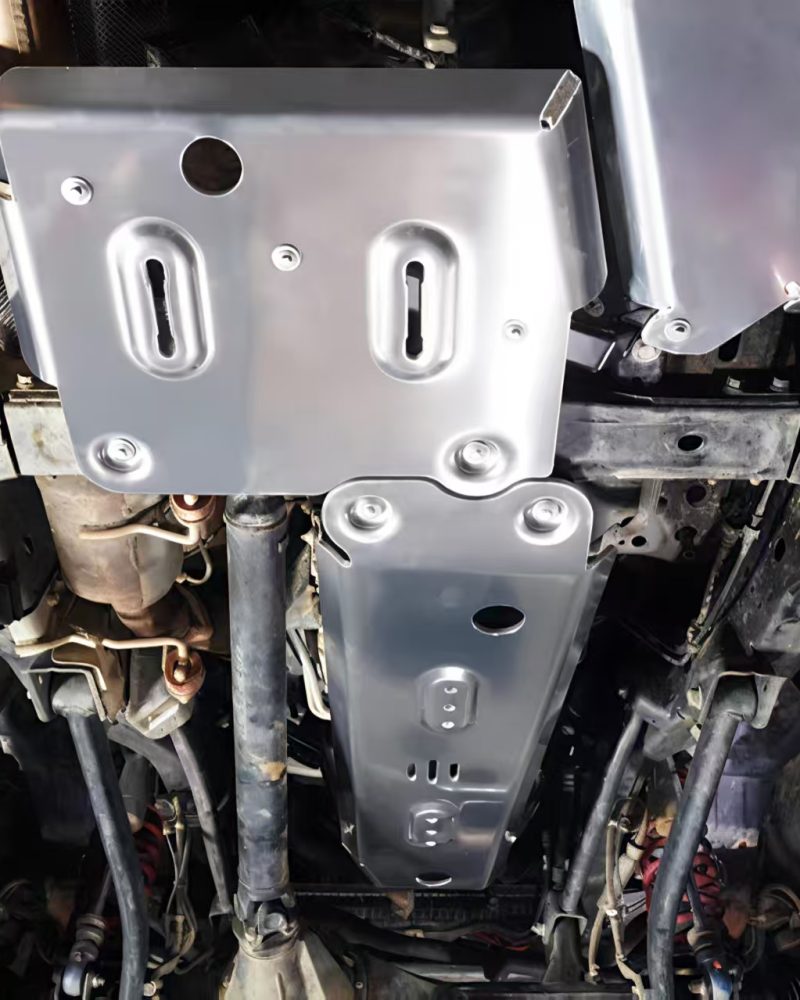 Full-Package Aluminum-Magnesium Alloy Chassis Guard Plates & Fuel Tank Guard Plates for Wrangler JL (Fuel Version)