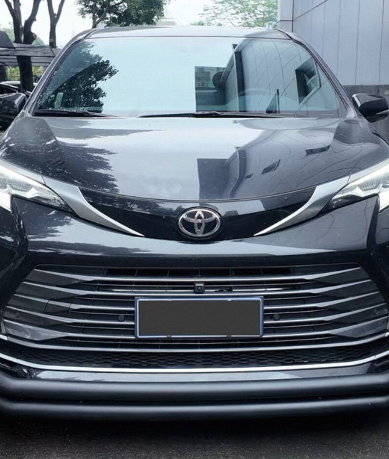 Heavy Duty Front Rear Protective Bumper Anti Collision Guard Bar Fit for Sienna Granvia MPV Exterior Modification Parts