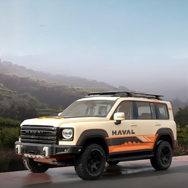 Heavy Duty Manganese Steel Scratch Resistant Front Bull Bar Compatible with Haval H9 Off Road Protection Bumper
