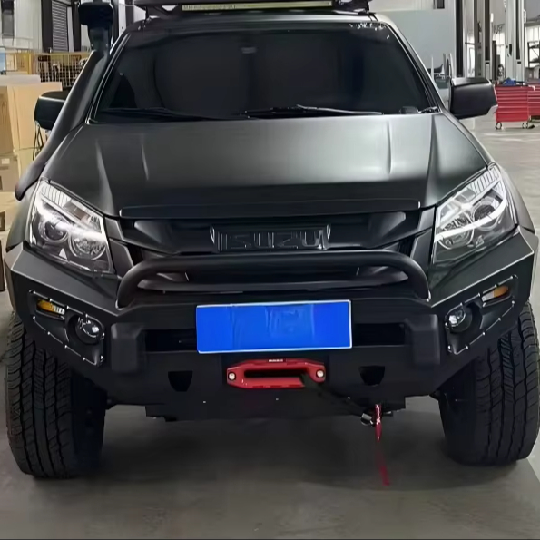 Heavy Duty Offroad Front & Rear Crash Guard Bar Multi-function Carrier Platform Fit Dmax Rituo Truck Refitting Parts