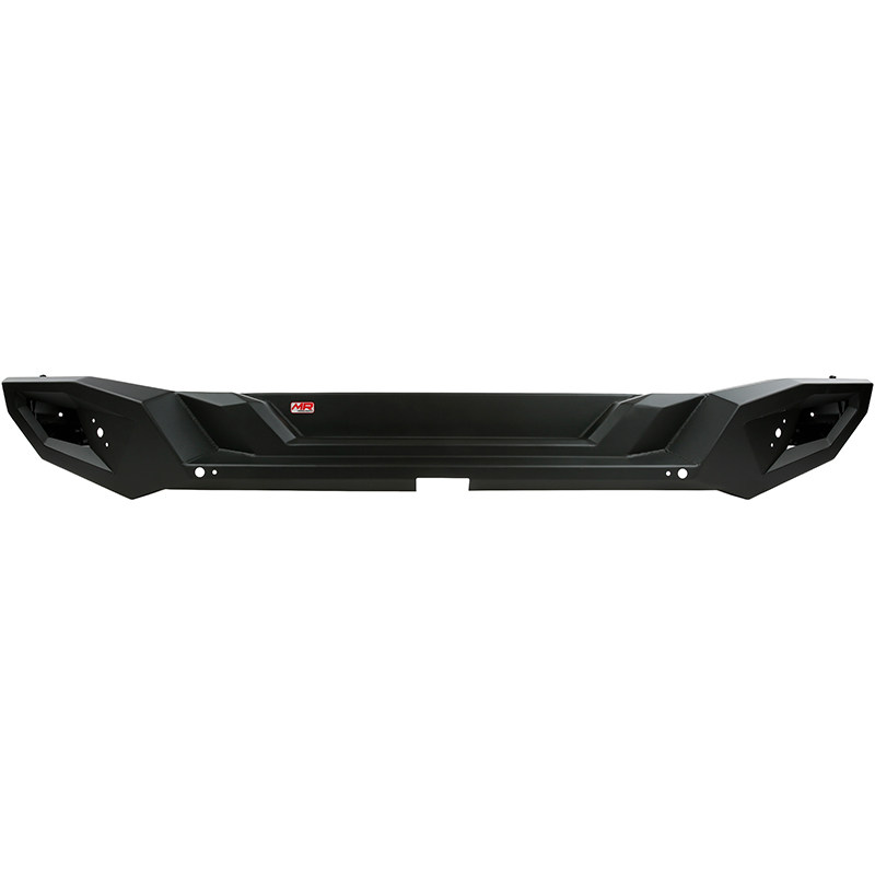 High Clearance Steel Rear Bumper With Integrated Hitch Receiver For Wrangler JL 2018 2026 Off Road Body Protection Kit