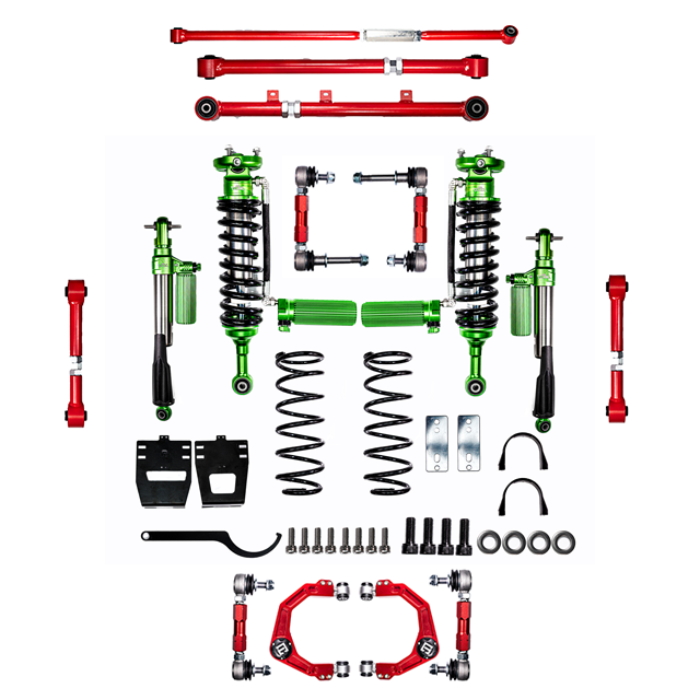 High Performance 4x4 off Road Suspension Accessories Nitrogen Shock Absorber Rise 2.5 Inch for All Off-road Models