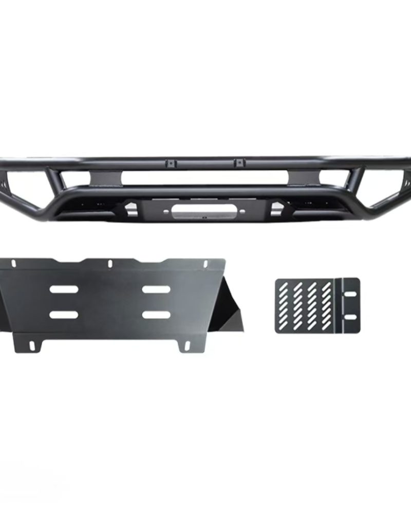 Wear-Resistant Front Bumper Modification Cannon Winch Durable Protective for Upgrade Installation New Condition