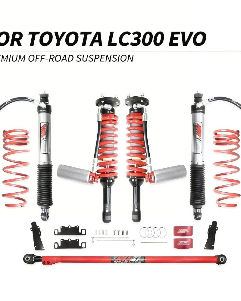 Toyota LC300 EVO 73 SHAXI Nitrogen-Filled Adjustable Shock Absorbers(2 inches)