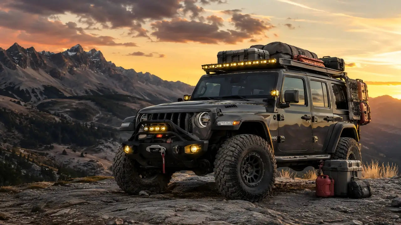 Jeep Overland Setup Guide: Roof Rack, Storage & Lights | Maiker Auto