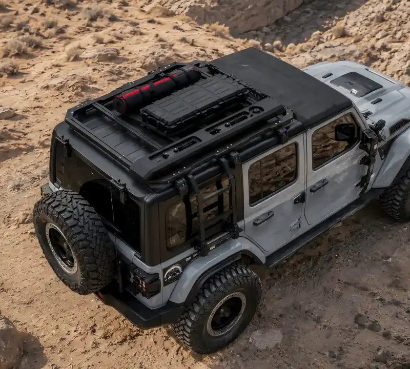 Jeep Overland Storage Setup Guide: Roof Racks & Window Panels | Maiker Auto