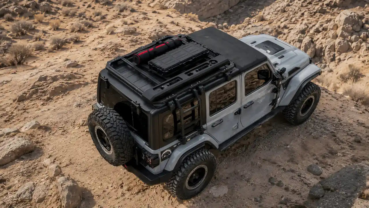 Jeep Overland Storage Setup Guide: Roof Racks & Window Panels | Maiker Auto