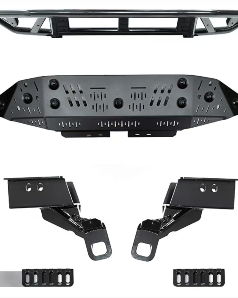 LC250 Prado Stylish Front Off-Road Bumper with Tow Hook Protective Auto Part Providing Strong Fueling Passion New Condition