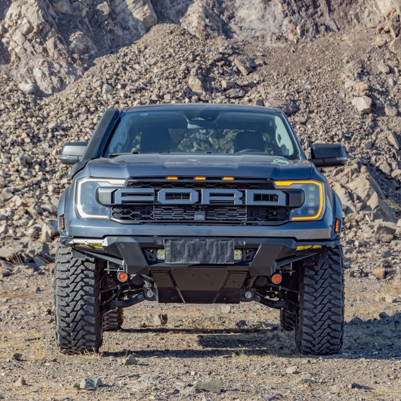 Manganese Steel Venom Front Bumper, High-Strength Off-Road Anti-Collision Protective Bar