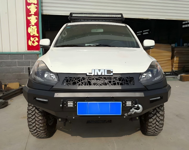 Matte Black Steel Off-road Anti Crash Front Bull Bar Competition Guard for Vigus Pickup Modified Parts