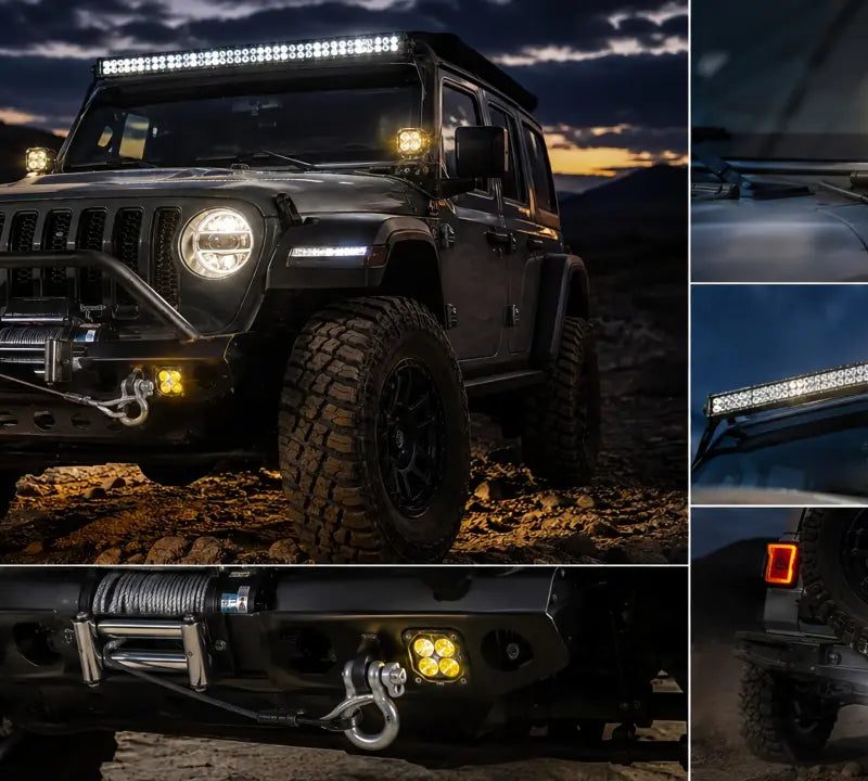 Best A-Pillar Spotlights & Ditch Lights Guide for Off-Roading | Maiker