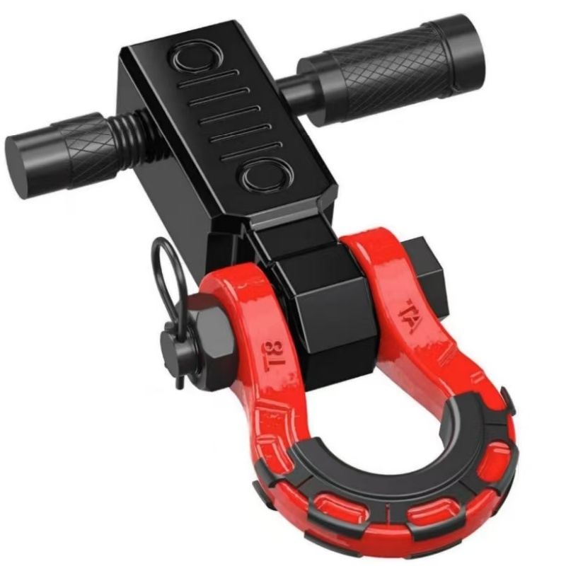 New 8T Heavy-Duty Special-Shaped Shackle Universal Square Head Aluminum Trailer Arm Set Anti-Theft Lightweight Retrofit/Upgrade