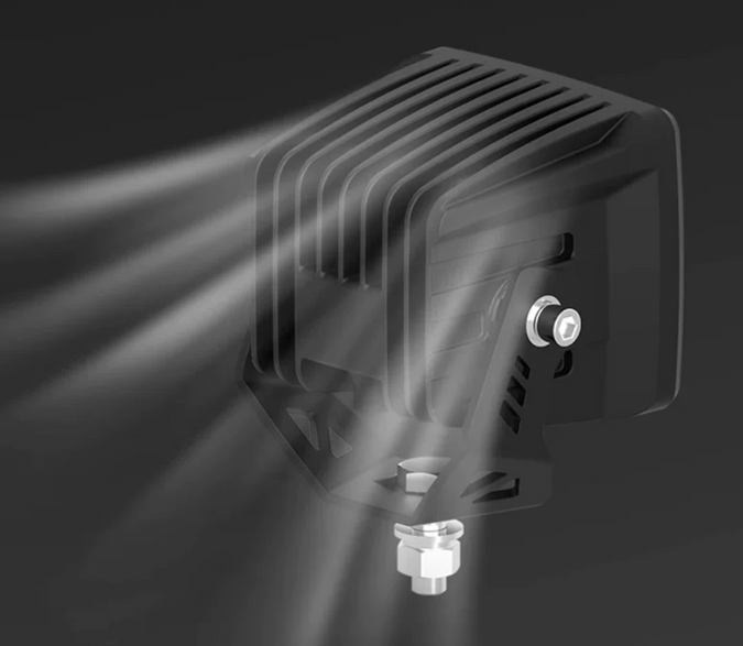 New Baja Warrior BZ3028 3 Inch Steel LED Pod Ambient Light 40W Ditch Light