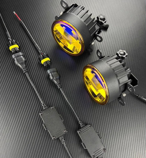 New Baja Warrior BZ3050 3.5 Inch Steel LED Pod Bicolour Light 30W Ditch Light