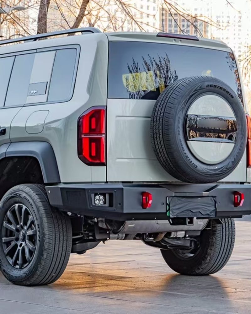 New Fangchengbao Leopard 5 Rear Bumper Steel Stylish Safe Protection Wear-Resistant Enhancement Impact-Resistant Damage-Free