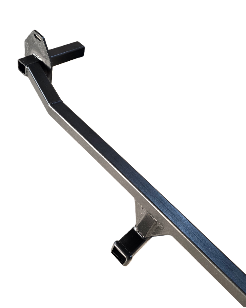 New Hidden Square Receiver Tow Hitch Bar P7 Thickened Manganese Steel No Drilling Installation Fit Camping Trailer Bike Rack