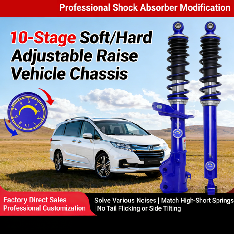New Lift Adjustable Comfort Shock Absorbers Brand for Prado 4000/3400/2700/4500 Retrofit/Upgrade