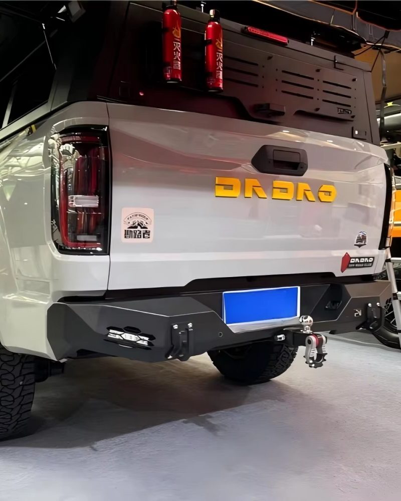 New Off-Road Parts, Competition Front & Rear Anti-Collision Bumper Guards + Roof Cargo Basket for Dadao Pickup