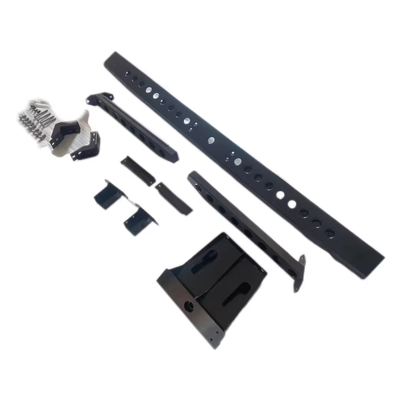 New Off-Road Rear Skid Plate Guard Full Set Mounting Kit for G-Class Anti-Collision Protection for Outdoor Overlanding Travel
