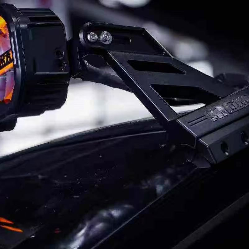 New Off-road Light Bar Mount Bracket Aluminum-Magnesium Alloy CNC Machined High Load-Bearing Capacity Easy Install Fits 50-53"