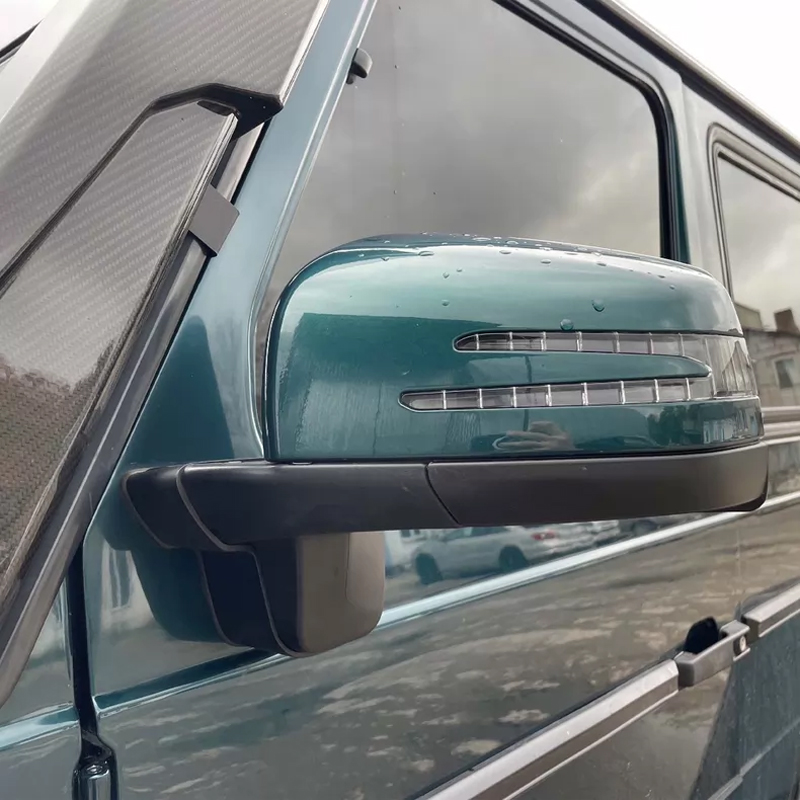 New Side Mirror Base Assembly Pair Set for Mercedes-Benz G-Class Reinforced Off-Road Rearview Mirror with Bolt-on Installation