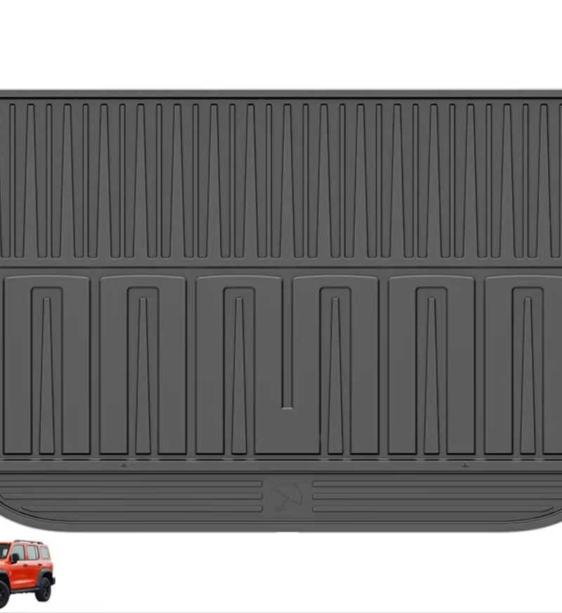 New Tank 300 SUV Full TPE Trunk Mat Eco-Friendly Odorless Waterproof Wear-Resistant 3D Custom Fit Protection
