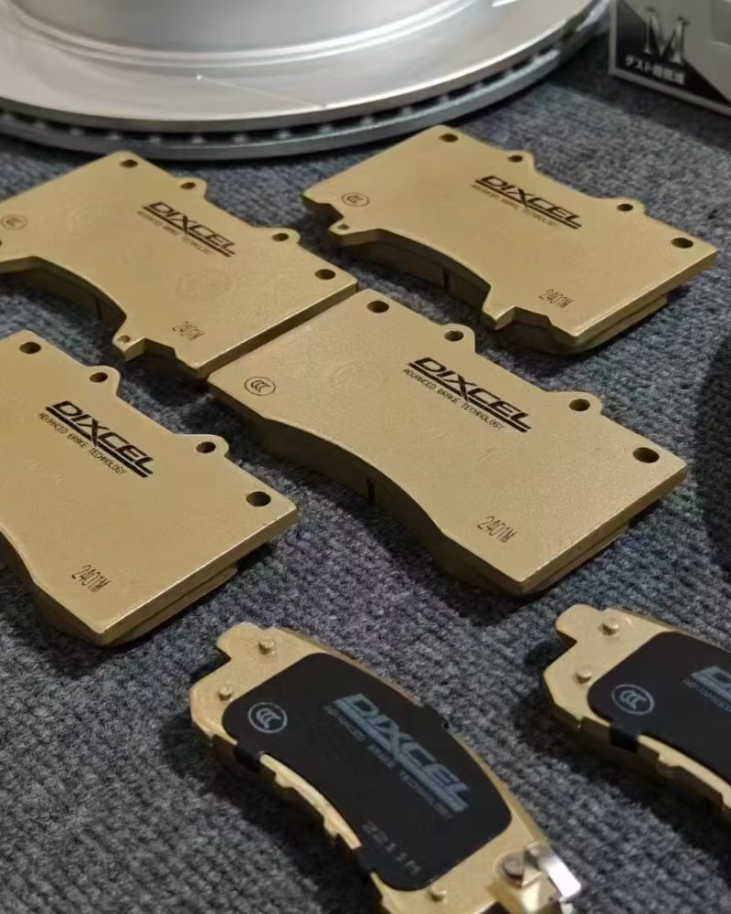 New 2025 F150 Raptor Front and Rear Steel Brake Pads Auto Parts for Vehicle Enhancement