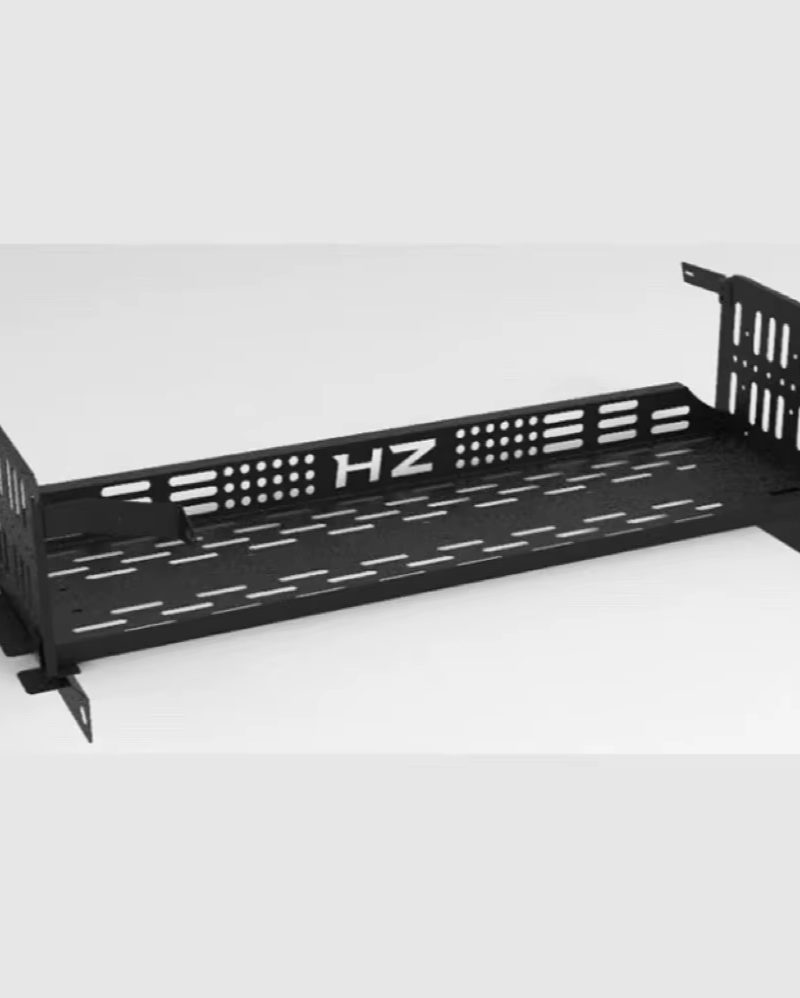 New Aluminum Black Tank 300 Modified Trunk Rack Left and Right Storage Rack