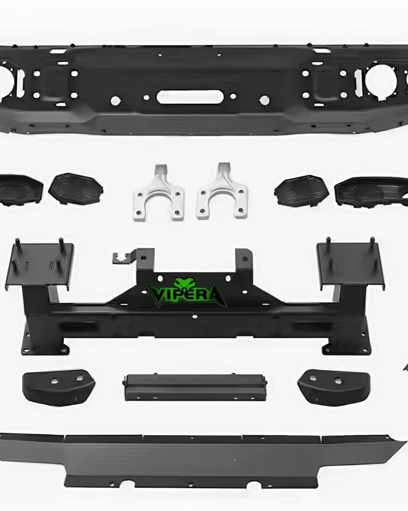 New Aluminum Body Kit Front+Rear Protection Bumper Road 4X4 for Tank 300 Maple Forest Iron Cavalry Protection Bar